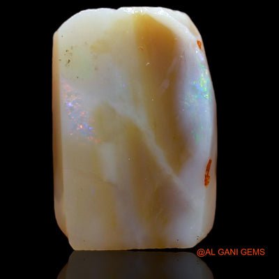 13.60 Cts Natural Australian Fire Opal Loose Gemstone Fancy Rough 20x14x5 mm RA-59