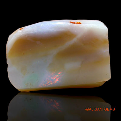 13.60 Cts Natural Australian Fire Opal Loose Gemstone Fancy Rough 20x14x5 mm RA-59