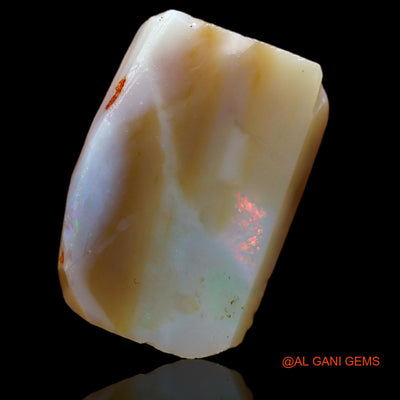 13.60 Cts Natural Australian Fire Opal Loose Gemstone Fancy Rough 20x14x5 mm RA-59
