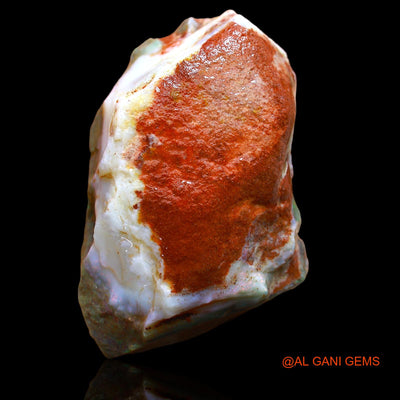 226.55 Cts Natural Australian Fire Opal Loose Gemstone Fancy Rough 55x33x22 mm RA-600
