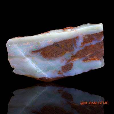 30.00 Cts Natural Australian Fire Opal Loose Gemstone Fancy Rough 35x17x6 mm RA-601