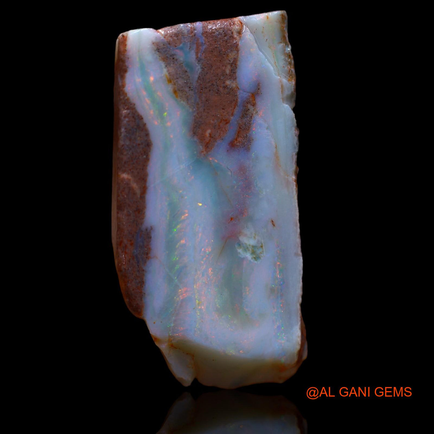 30.00 Cts Natural Australian Fire Opal Loose Gemstone Fancy Rough 35x17x6 mm RA-601