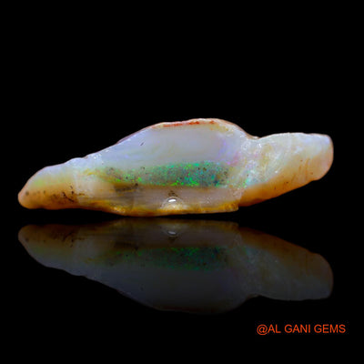 10.45 Cts Natural Australian fire Opal Loose Gemstone Fancy Rough 20x17x7 mm RA-60