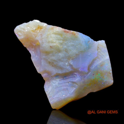 10.45 Cts Natural Australian fire Opal Loose Gemstone Fancy Rough 20x17x7 mm RA-60