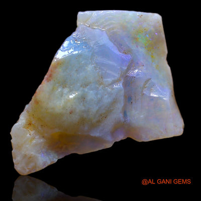 10.45 Cts Natural Australian fire Opal Loose Gemstone Fancy Rough 20x17x7 mm RA-60