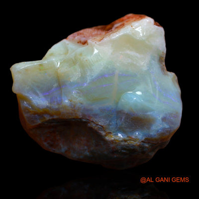 147.90 Cts Natural Australian Fire Opal Loose Gemstone Fancy Rough 40x36x22 mm RA-612