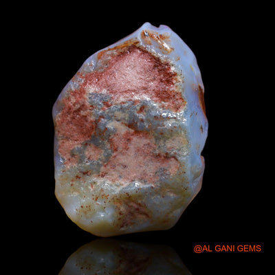182.35 Cts Natural Australian Fire Opal Fancy Rough Loose Gemstone For Jewelry 54x38x18 mm RA-613