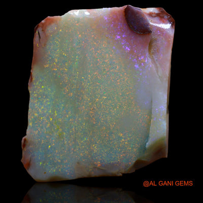 Natural Untreated Fire Opal Loose Gemstone Fancy Rough From Australia 186.15 Cts 44x37x14 mm RA-616