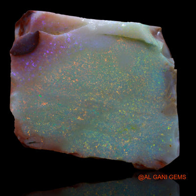 Natural Untreated Fire Opal Loose Gemstone Fancy Rough From Australia 186.15 Cts 44x37x14 mm RA-616