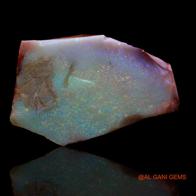 249.70 Cts Unheated Australian Fire Opal Loose Gemstone Fancy Rough Natural 58x37x17 mm RA-618