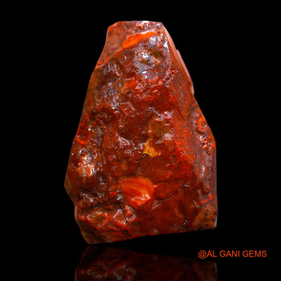 249.70 Cts Unheated Australian Fire Opal Loose Gemstone Fancy Rough Natural 58x37x17 mm RA-618