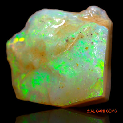 6.75 Cts Natural Australian fire Opal Fancy Rough Loose Gemstone For Jewelry 14x14x8 mm RA-61