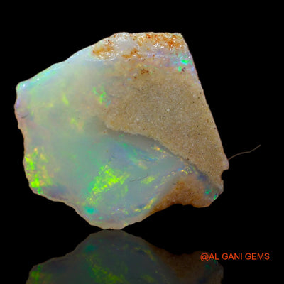 6.75 Cts Natural Australian fire Opal Fancy Rough Loose Gemstone For Jewelry 14x14x8 mm RA-61