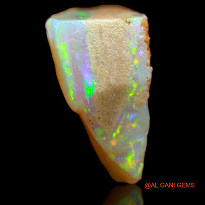 6.75 Cts Natural Australian fire Opal Fancy Rough Loose Gemstone For Jewelry 14x14x8 mm RA-61