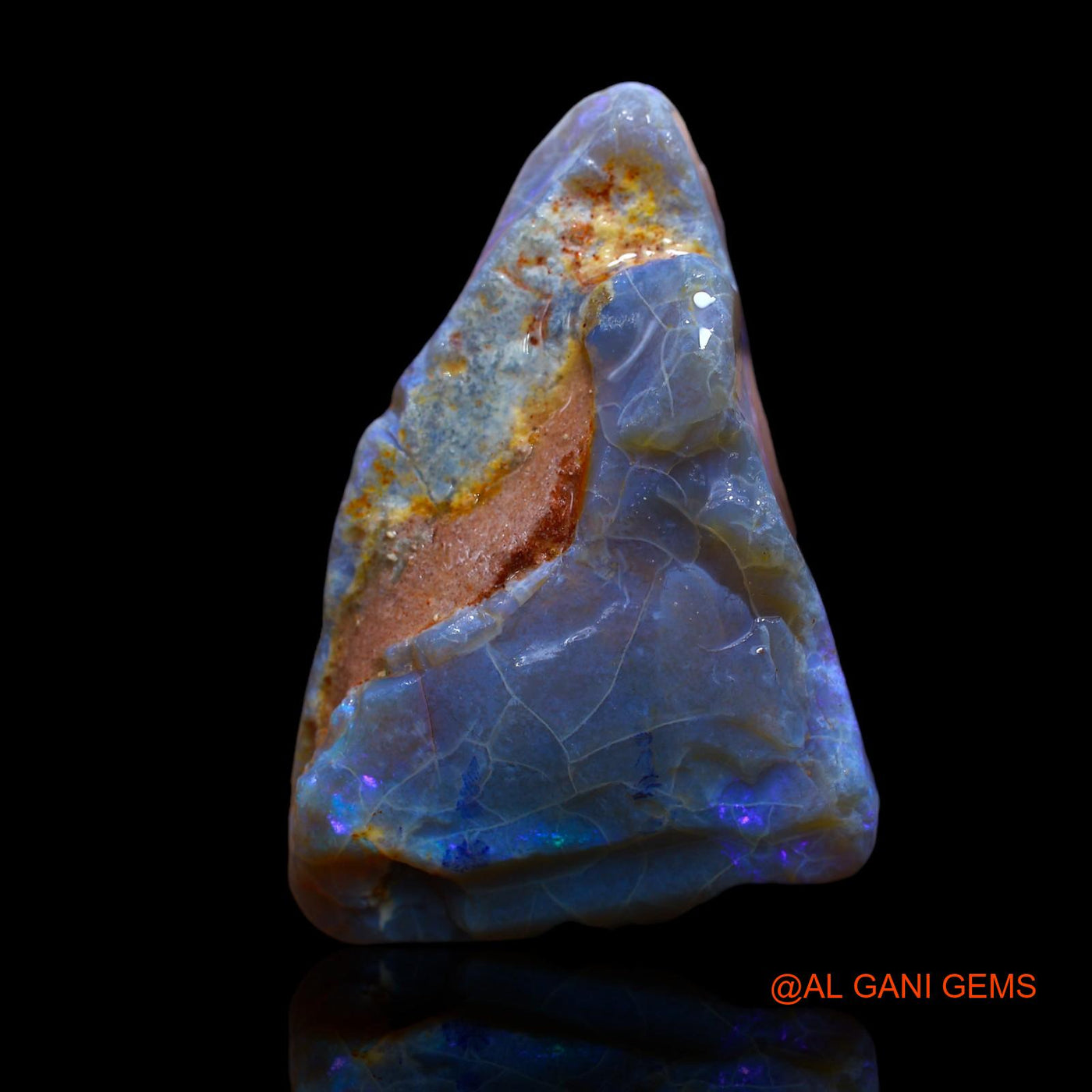 230.70 Cts Natural Australian Fire Opal Fancy Rough Loose Gemstone For Jewelry 62x43x16 mm RA-627