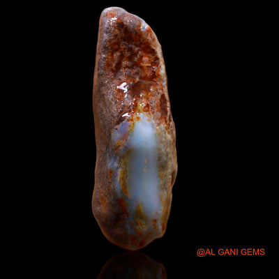 100.75 Cts Natural Australian Fire Opal Loose Gemstone Fancy Rough 40x36x14 mm RA-652