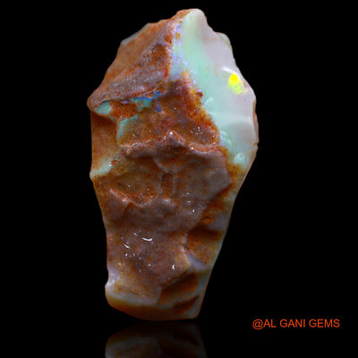 71.80 Cts Unheated Australian Fire Opal Loose Gemstone Fancy Rough Natural 46x24x12 mm RA-656