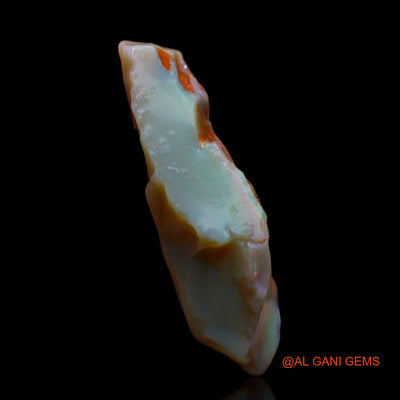 71.80 Cts Unheated Australian Fire Opal Loose Gemstone Fancy Rough Natural 46x24x12 mm RA-656
