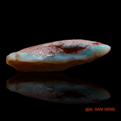 Natural Fire Opal Gemstone 51.15 Cts Loose Fancy Rough From Australia 40x29x9 mm RA-657
