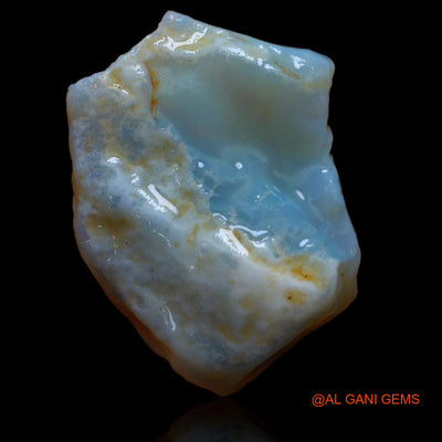 74.00 Cts Natural Australian Fire Opal Loose Gemstone Fancy Rough 40x28x13 mm RA-660