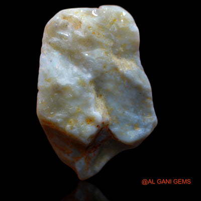 46.75 Cts Natural Australian Fire Opal Loose Gemstone Fancy Rough 36x24x13 mm RA-665
