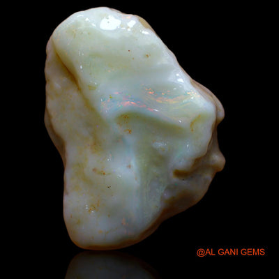 Natural Untreated Fire Opal Loose Gemstone Fancy Rough From Australia 40.10 Cts 33x24x10 mm RA-667