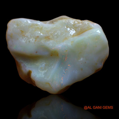 Natural Untreated Fire Opal Loose Gemstone Fancy Rough From Australia 40.10 Cts 33x24x10 mm RA-667