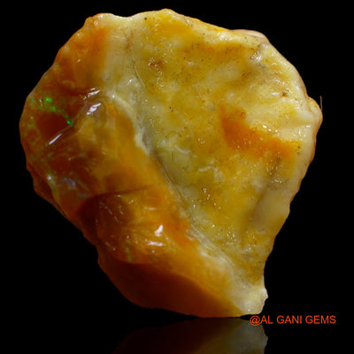 55.20 Cts Natural Australian Fire Opal Fancy Rough Loose Gemstone For Jewelry 26x26x17 mm RA-668