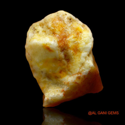 55.20 Cts Natural Australian Fire Opal Fancy Rough Loose Gemstone For Jewelry 26x26x17 mm RA-668