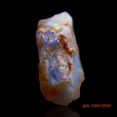 Natural Fire Opal Gemstone 37.55 Cts Loose Fancy Rough From Australia 28x21x13 mm RA-669