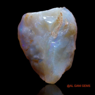 Natural Fire Opal Gemstone 37.55 Cts Loose Fancy Rough From Australia 28x21x13 mm RA-669