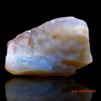 Natural Fire Opal Gemstone 37.55 Cts Loose Fancy Rough From Australia 28x21x13 mm RA-669