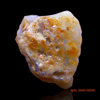 Natural Fire Opal Gemstone 37.55 Cts Loose Fancy Rough From Australia 28x21x13 mm RA-669