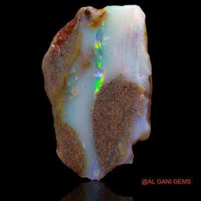 4.65 Cts Natural Australian Fire Opal Loose Gemstone Fancy Rough 21x13x3 mm RA-66