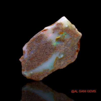 4.65 Cts Natural Australian Fire Opal Loose Gemstone Fancy Rough 21x13x3 mm RA-66