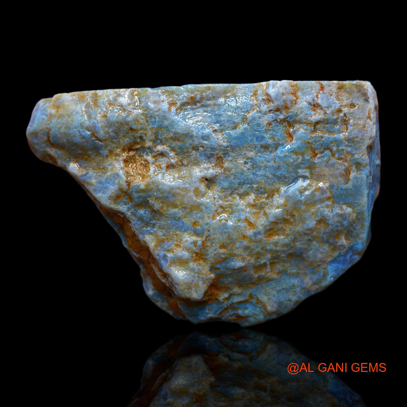 Natural Untreated Opal Loose Gemstone Fancy Rough From Australia 822.90 Cts 96x62x22 mm RA-675