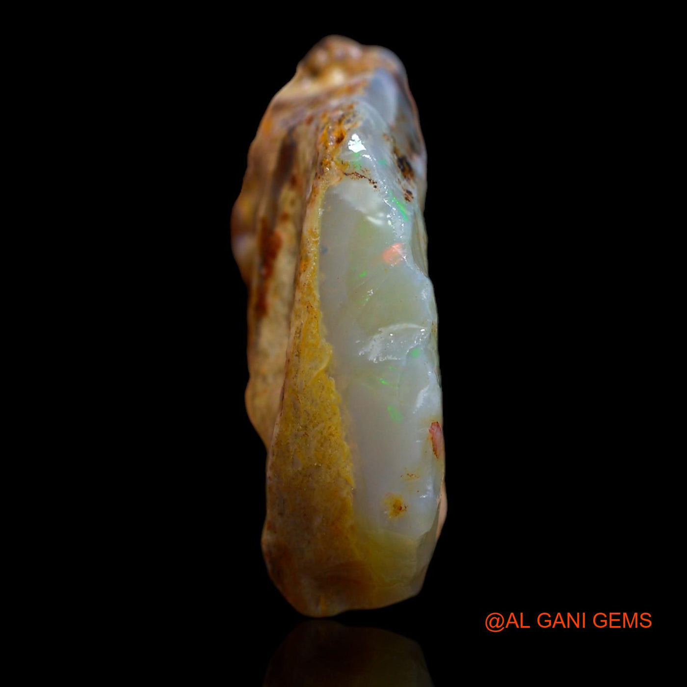 335.90 Cts Natural Australian Fire Opal Fancy Rough Loose Gemstone For Jewelry 66x52x19 mm RA-677