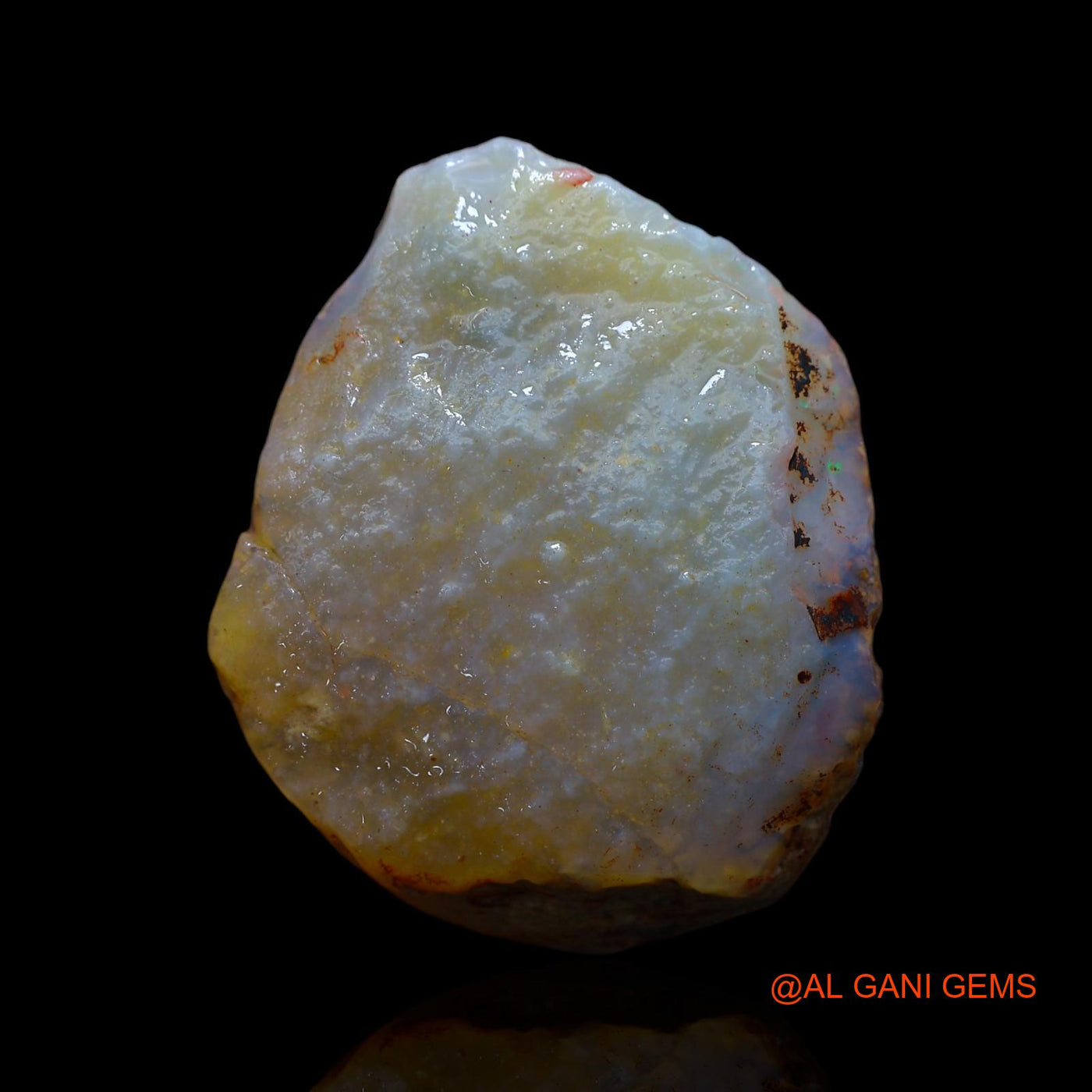 335.90 Cts Natural Australian Fire Opal Fancy Rough Loose Gemstone For Jewelry 66x52x19 mm RA-677