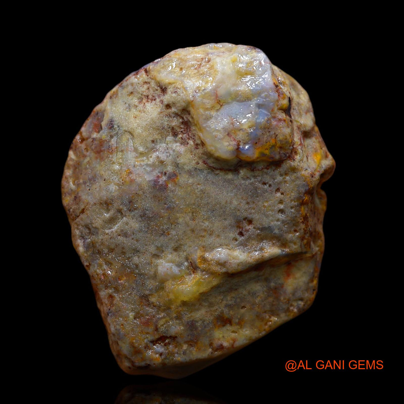 335.90 Cts Natural Australian Fire Opal Fancy Rough Loose Gemstone For Jewelry 66x52x19 mm RA-677