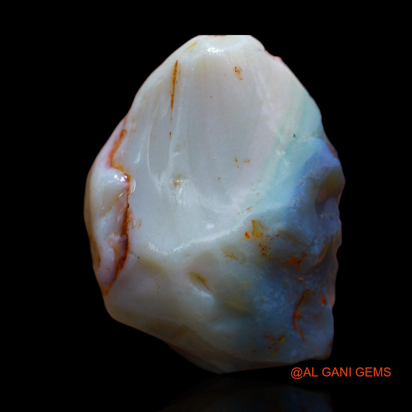 222.85 Cts Natural Australian Opal Fancy Rough Loose Gemstone For Jewelry 46x45x29 mm RA-680