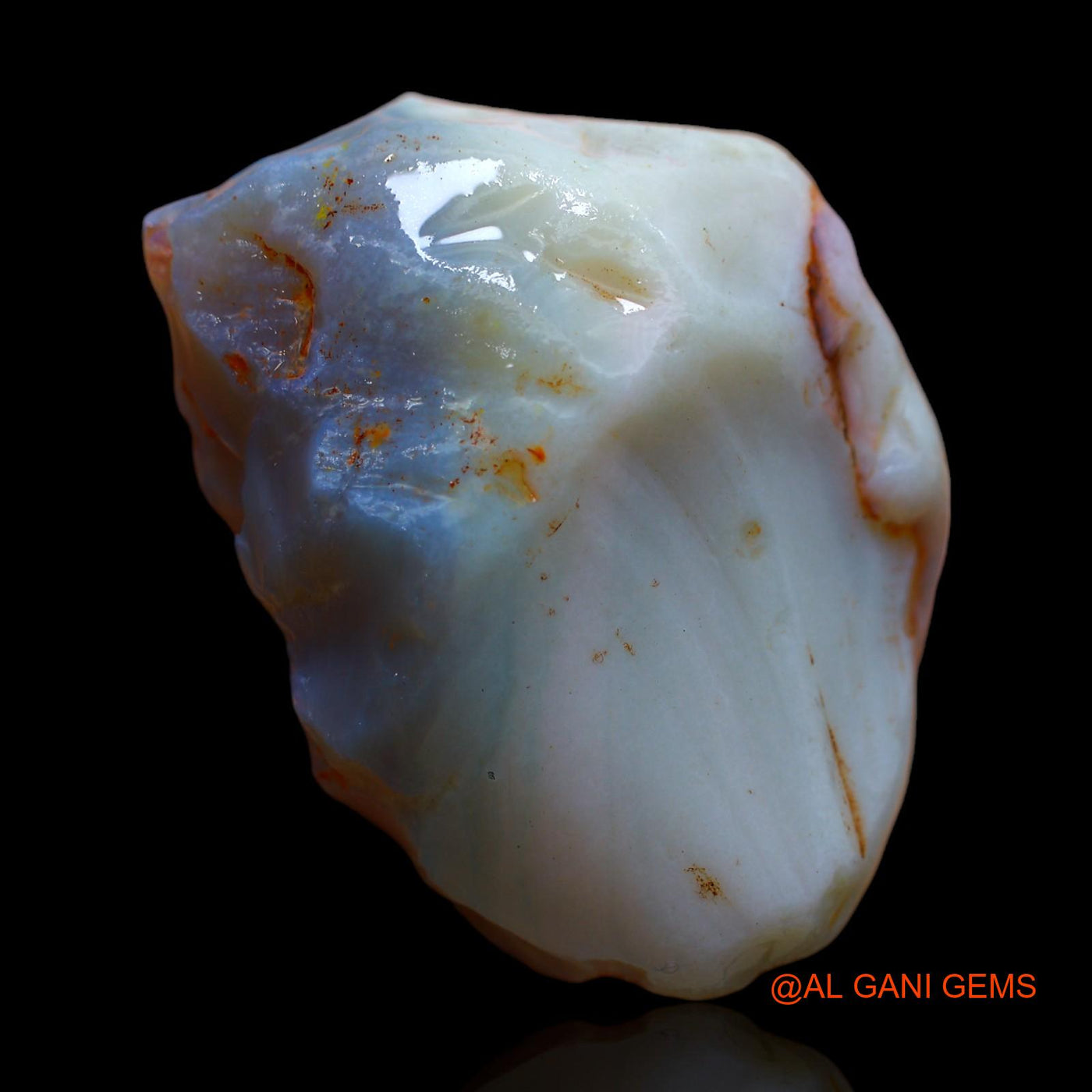 222.85 Cts Natural Australian Opal Fancy Rough Loose Gemstone For Jewelry 46x45x29 mm RA-680
