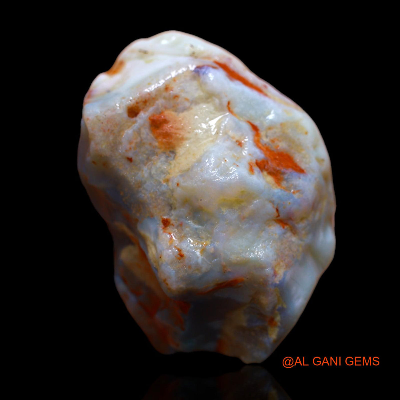 222.85 Cts Natural Australian Opal Fancy Rough Loose Gemstone For Jewelry 46x45x29 mm RA-680