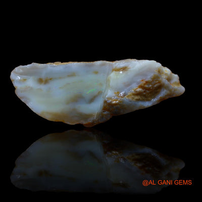 Natural Untreated Fire Opal Loose Gemstone Fancy Rough From Australia 141.45 Cts 56x35x17 mm RA-683
