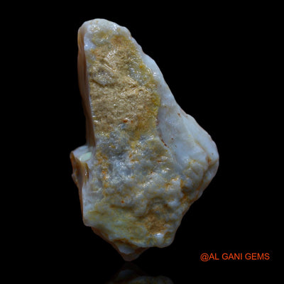 Natural Untreated Fire Opal Loose Gemstone Fancy Rough From Australia 141.45 Cts 56x35x17 mm RA-683