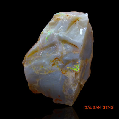144.35 Cts Natural Australian Fire Opal Loose Gemstone Fancy Rough 50x33x16 mm RA-684