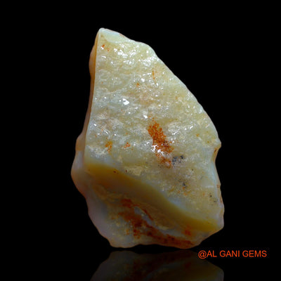 99.10 Cts Natural Australian Fire Opal Loose Gemstone Fancy Rough 50x34x14 mm RA-685