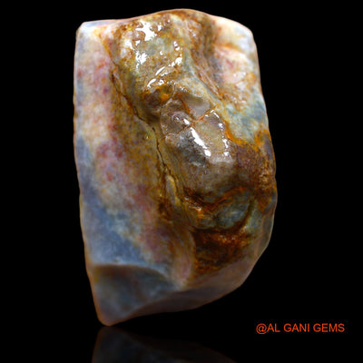 191.60 Cts Natural Australian Opal Loose Gemstone Fancy Rough 42x29x23 mm RA-686