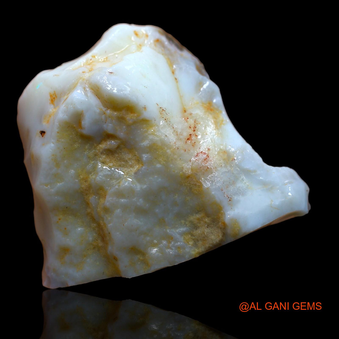 138.40 Cts Unheated Australian Fire Opal Loose Gemstone Fancy Rough Natural 40x34x17 mm RA-687