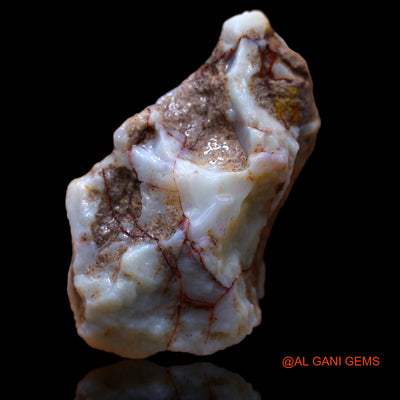 47.90 Cts Unheated Australian Fire Opal Loose Gemstone Fancy Rough Natural 40x26x13 mm RA-695