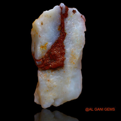 43.55 Cts Natural Australian Fire Opal Loose Gemstone Fancy Rough 36x19x10 mm RA-697